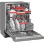 Lavastoviglie semi-integrata Exquisit EGSP9614-EB-030B, larghezza 60 cm, 14 coperti, ECO, Aquastop, acciaio inox.