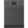 Lavastoviglie Exquisit GSP9614-030B, larghezza 60 cm, 14 coperti, QuaStop, 6 programmi, illuminazione interna, acciaio inox.
