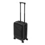 Rivacase Clark Trolley Guscio rigido Nero 28 L Alluminio, Policarbonato (PC), Poliestere (8181 BLACK)
