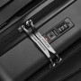 Rivacase Clark Trolley Guscio rigido Nero 28 L Alluminio, Policarbonato (PC), Poliestere (8181 BLACK)
