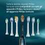 Philips Sonicare HX9042/88 2x testine nere per spazzolino sonico