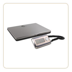 Codamex PESE COLIS ELECTRONIQUE 200KG/50G LBO 8371 bilancia pesalettere Bilancia postale elettronica Alluminio, Metallico (LB 8371)