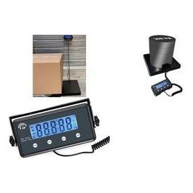 Little balance Paketwaage Pro e-300, Tragkraft: 300 kg kabel- oder batteriebetrieben, erfordert 4x1,5V/AA-Batterien - 1 Stück ( (LB 8762)