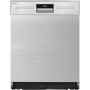 Lavastoviglie da incasso Exquisit EGSP9614-EF-030B, larghezza 60 cm, 14 coperti, Aquastop, acciaio inox.