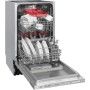 Lavastoviglie da incasso Exquisit EGSP9410-E-030D, larghezza 45 cm, 10 coperti, autopulente, Aquastop.