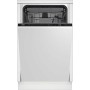 Lavastoviglie Beko BDIS38120Q completamente integrata, larghezza 45 cm, 11 coperti, Quick+, Watersafe+