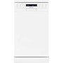 Lavastoviglie a libera installazione Exquisit GSP9410-030D, larghezza 44,8 cm, 10 coperti, 6 programmi, bianca.