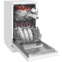 Lavastoviglie a libera installazione Exquisit GSP9410-030D, larghezza 44,8 cm, 10 coperti, 6 programmi, bianca.