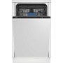 Lavastoviglie Beko BDIS38040Q completamente integrata, larghezza 45 cm, 10 coperti, Fast+, 8 programmi.