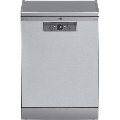 Lavastoviglie a libera installazione Beko BDFN26441SC, larghezza 60 cm, 14 coperti, argento, (7696001677)