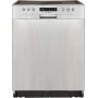 Lavastoviglie semi-integrata Exquisit EGSP9414-EF-030D, larghezza 60 cm, 14 coperti, acciaio inox.