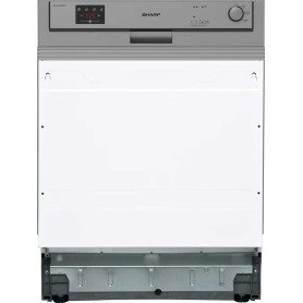 Lavastoviglie semi-integrata Sharp QW-HX12S47ES-DE, larghezza 60 cm, 13 coperti, acciaio inox, (10757083)