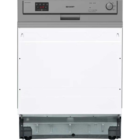 Lavastoviglie semi-integrata Sharp QW-HX12S47ES-DE, larghezza 60 cm, 13 coperti, acciaio inox, (10757083)