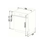 Lavastoviglie semi-integrata Sharp QW-HX12S47ES-DE, larghezza 60 cm, 13 coperti, acciaio inox, (10757083)