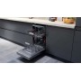 Lavastoviglie da incasso Bauknecht BSUO 3O23 PF X, larghezza 45 cm, 10 coperti, effetto acciaio inox.