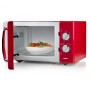 Domo DO2925 forno a microonde Rosso Solo microonde Superficie piana 25 L 900 W