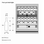 Gaggenau RW204070 Serie 200 Cantinetta vino da incasso 86 x 60 cm
