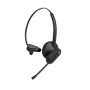 Yealink WH63 E2 Teams Auricolare Wireless A clip Ufficio Nero (WH63-E2-UC)
