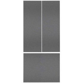 Gaggenau RVA428922 Pannelli in acciaio inox spazzolato scuro