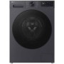 LG F4WX709YB Lavatrice a carica frontale da 9 kg, larghezza 60 cm, 1400 giri/min, AquaStop, ThinQ AI