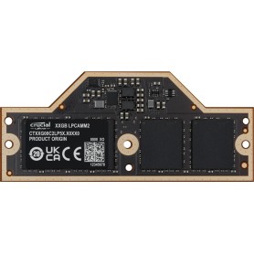 Crucial CT32G75C2LP5X memoria 32 GB 1 x 32 GB LPDDR5X 7500 MT/s