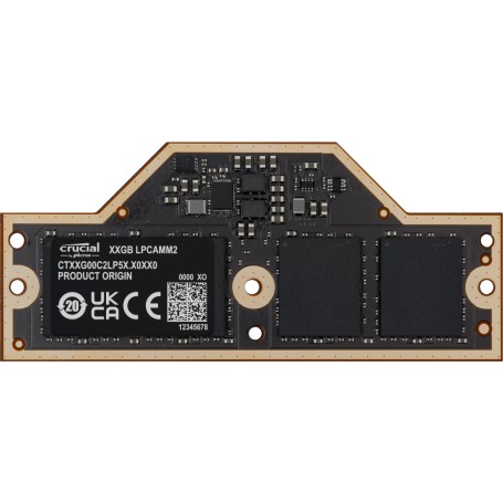 Crucial CT32G75C2LP5X memoria 32 GB 1 x 32 GB LPDDR5X 7500 MT/s