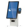 Ergonomic Solutions SpacePole Kiosk SPK401-17 accessorio di sistema POS Set chiosco Nero Metallo 75 x 75 mm 100 x 100 mm