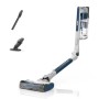 Shark IZ380EU scopa elettrica Aspirapolvere elettrica Batteria Secco Senza sacchetto 0,7 L 181 W Metallico, Blu marino