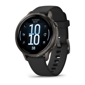 Garmin Venu 4 3,05 cm (1.2") AMOLED 41 mm Digitale 390 x 390 Pixel Touch screen Nero Wi-Fi GPS (satellitare) (010-03013-02)