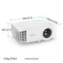 BenQ TH575i Proiettore a raggio standard 3800 ANSI lumen DLP 1080p (1920x1080) Compatibilità 3D Bianco (9H.JRF77.1JE)