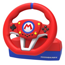 Hori NSW-204U periferica di gioco Nero, Blu, Rosso, Bianco USB Sterzo + Pedali Analogico Nintendo Switch (NSW-204U) (1037327)