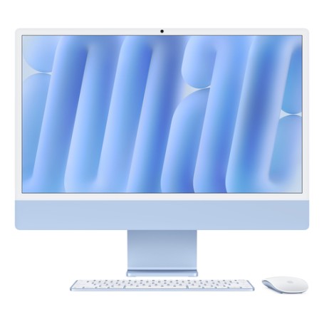 Apple iMac Apple M M4 59,7 cm (23.5") 4480 x 2520 Pixel PC All-in-one 24 GB 1 TB SSD macOS Sequoia Wi-Fi 6E (802.11ax) Blu (Z1EP-MWV13D/A-07C7BW)