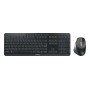 CHERRY Stream desktop ultimate tastiera Mouse incluso Casa/ufficio USB + RF Wireless + Bluetooth AZERTY Francese Nero (JD-8570FR-2)