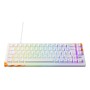 CHERRY K5 PRO TMR COMPACT tastiera Gaming USB QWERTY Inglese UK Arancione, Bianco (G8E-24200LACAGB-0)