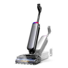 Tineco Floor One S9 Artist Steam Pro Aspirapolvere verticale Batteria Secco e bagnato Senza sacchetto Nero, Argento (SW200100DE)
