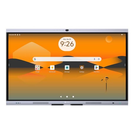 AG Neovo lavagna interattiva 163,8 cm (64.5") 3840 x 2160 Pixel Touch screen Nero, Argento (IF654011G0000)