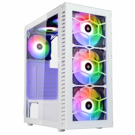 Kolink OBSERVATORY HF GLASS WHITE ARGB Midi Tower Bianco (OBSERVATORY HF GW)
