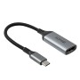 Lindy 43428 cavo e adattatore video 0,15 m USB tipo-C HDMI Grigio