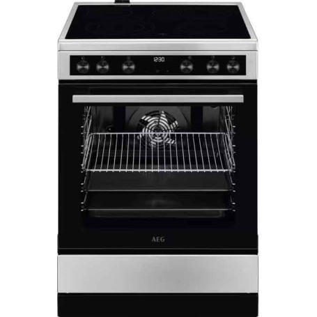 AEG CCB6446BBM Cucina a libera installazione con piano cottura in vetroceramica, larghezza 60 cm, capacità 73 L