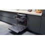 Lavastoviglie semi-integrata Bauknecht BBC 3T333 PF X, larghezza 60 cm, 14 coperti, finitura effetto acciaio inox.