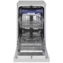 Lavastoviglie a libera installazione Amica GSP 531 100 E, larghezza 45 cm, 10 coperti, Aquastop, OpenDry, argento.