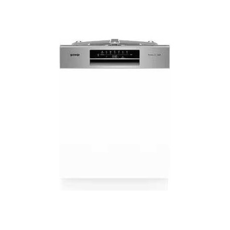 Lavastoviglie semi-integrata Gorenje GI 642E90X, larghezza 60 cm, 13 coperti, TouchControl, acciaio inox.