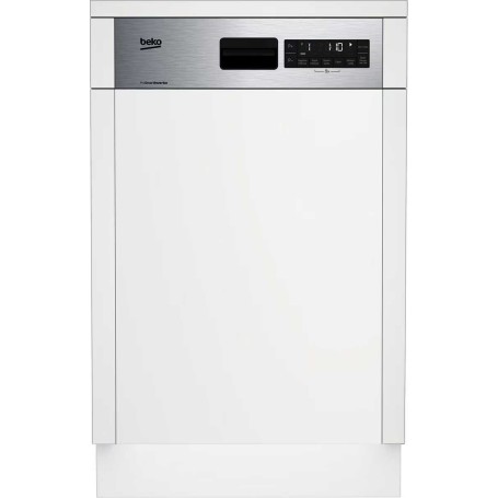 Lavastoviglie semi-integrata Beko BDSS28040XQ, larghezza 45 cm, 10 coperti, 8 programmi, acciaio inox, (7686101635)