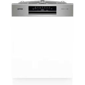 Lavastoviglie semi-integrata Gorenje GI643D90X, larghezza 60 cm, 16 coperti, funzione 3 in 1, cassetto posate, acciaio inox