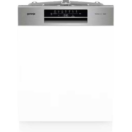 Lavastoviglie semi-integrata Gorenje GI643D90X, larghezza 60 cm, 16 coperti, funzione 3 in 1, cassetto posate, acciaio inox