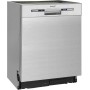 Lavastoviglie da incasso Exquisit EGSP9313-EF-030E, larghezza 60 cm, 13 coperti, display, acciaio inox, (816070300)