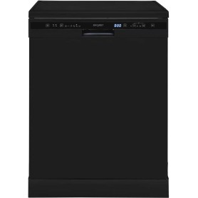 Lavastoviglie a libera installazione Exquisit GSP6314-030C, larghezza 60 cm, 14 coperti, AquaStop, nera.