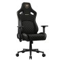 COUGAR CGR-DFF-GLB Sedia da gaming per PC Sedia imbottita tappezzata Nero, Oro (3MDFFGLB.0001)