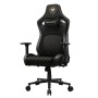 COUGAR CGR-DFF-GLB Sedia da gaming per PC Sedia imbottita tappezzata Nero, Oro (3MDFFGLB.0001)