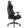 COUGAR CGR-DFF-GLB Sedia da gaming per PC Sedia imbottita tappezzata Nero, Oro (3MDFFGLB.0001)